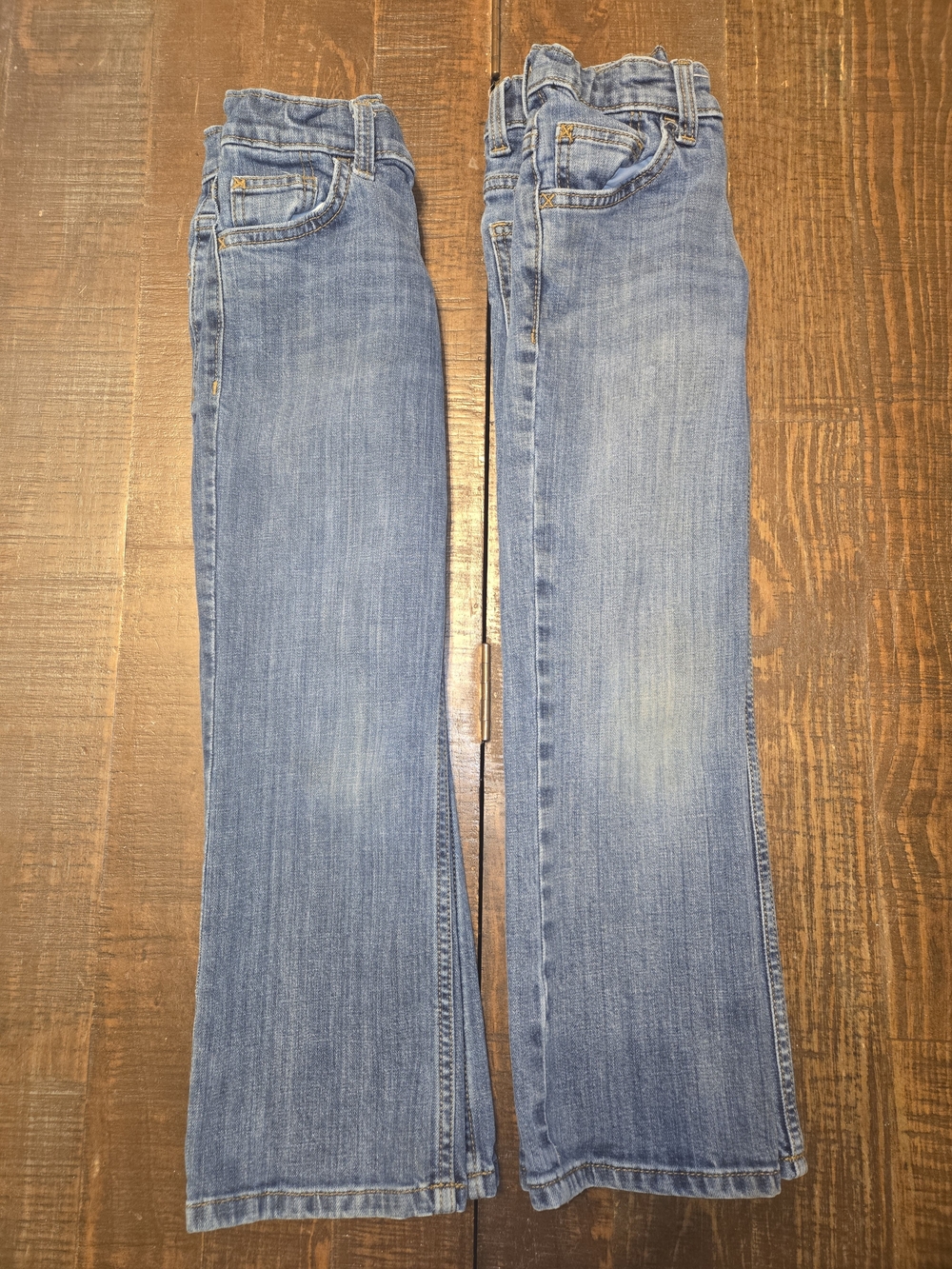 Kids Jeans Boys Bootcut Wrangler Jeans Size 8 Slim - Adjustable Waist